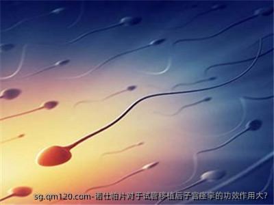诺仕帕片对于试管移植后子宫痉挛的功效作用大?