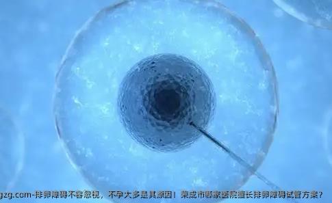 排卵障碍不容忽视，不孕大多是其原因！荣成市哪家医院擅长排卵障碍试管方案？