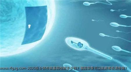 2025在介休市做基因检测多少钱？基因筛查可以规避哪些遗传病？