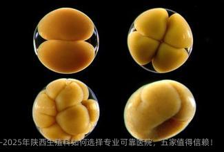 2025年陕西生殖科如何选择专业可靠医院，五家值得信赖！
