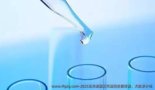 2025北京家圆三代医院收费详解，大致多少钱