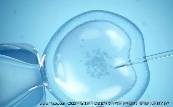 2025年浙江省可以做试管婴儿的医院有哪些？费用纳入医保了吗？