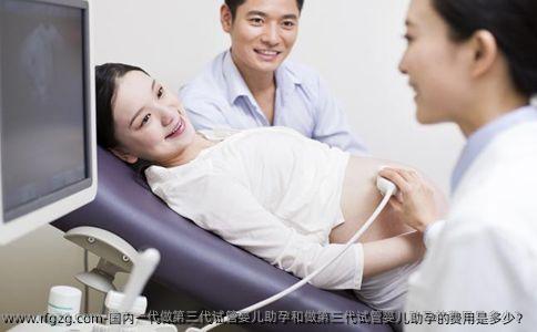 国内一代做第三代试管婴儿助孕和做第三代试管婴儿助孕的费用是多少？