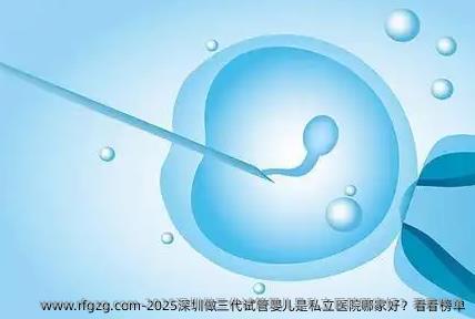 2025深圳做三代试管婴儿是私立医院哪家好？看看榜单