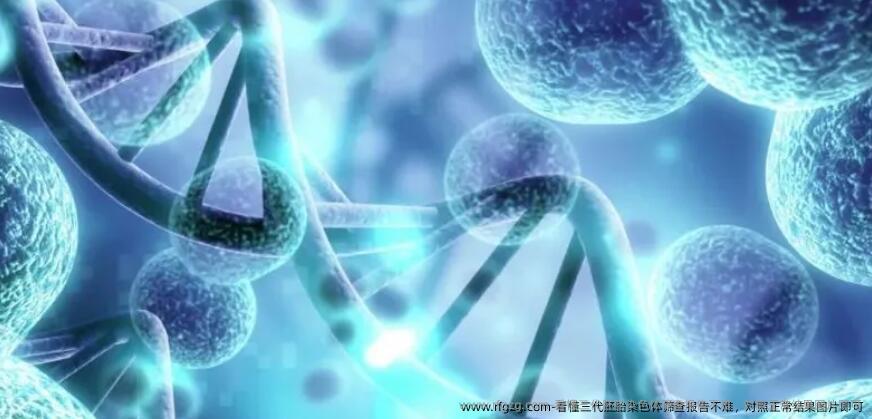 看懂三代胚胎染色体筛查报告不难，对照正常结果图片即可