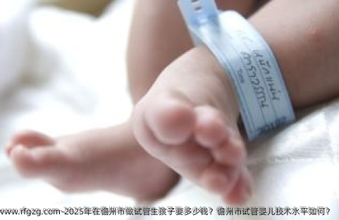 2025年在儋州市做试管生孩子要多少钱？儋州市试管婴儿技术水平如何？