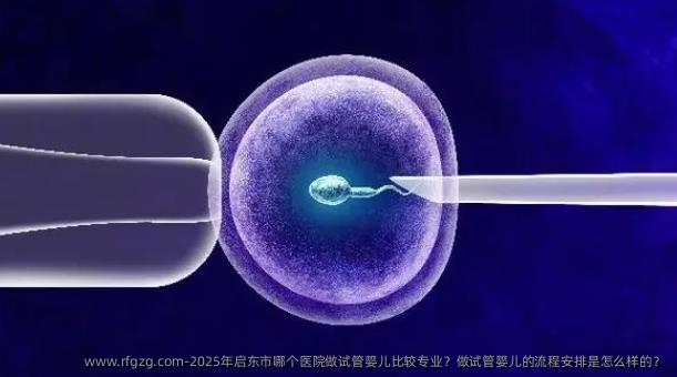 2025年启东市哪个医院做试管婴儿比较专业？做试管婴儿的流程安排是怎么样的？